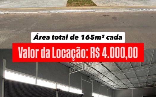ALUGA-SE GALPÕES VILA OLIVEIRA