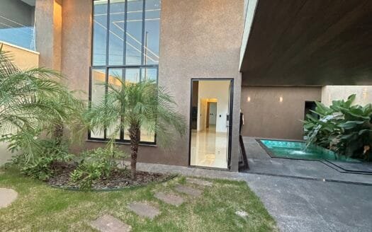Casa Moderna com Piscina no Jardim Belo Horizonte – Aparecida de Goiânia
